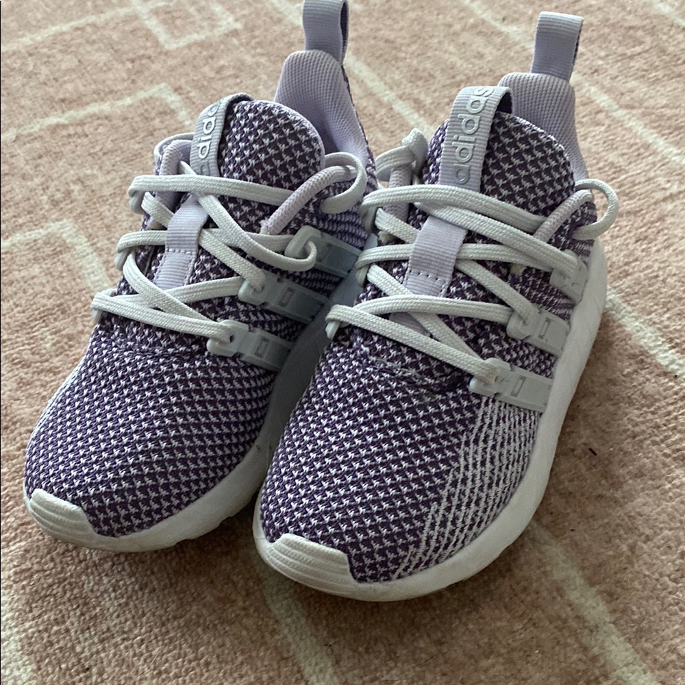 Adidas Kids Purple Sneakers